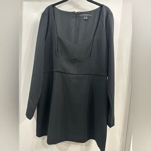 French Connection Whisper Sweetheart Mini Dress